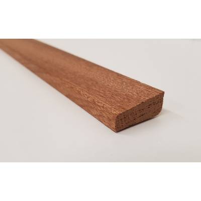 Wedge chamfer bead Hardwood decorative trim moulding 27x12mm...