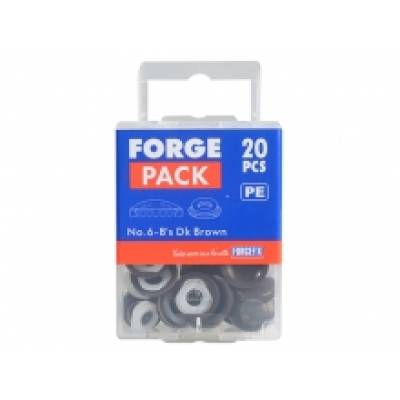 Black Plastic Domed Cover Caps pack of 20...