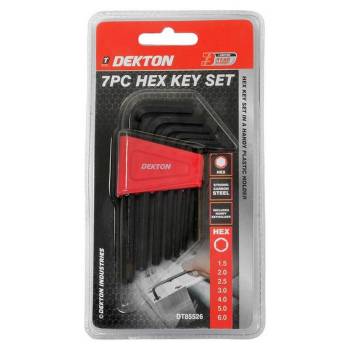 7pc Hex Key Set