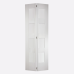 White Shaker 4 Light Glazed Bi-Fold