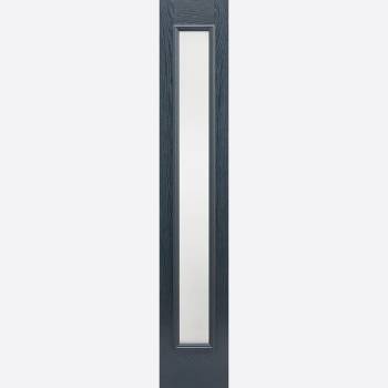 Pre Finished GRP Grey Elegant Glazed Sidelight 