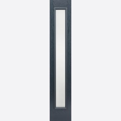 Pre Finished GRP Grey Elegant Glazed Sidelight ...
