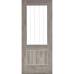 Laminated Light Grey Glazed Mexicano Internal Door