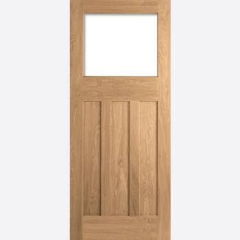 Unfinished Oak DX 30's Style Unglazed