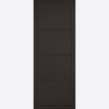 Black Primed Soho Solid Internal Door 