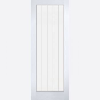 White Moulded Textured Vertical 1 Light