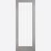 Grey Moulded Textured Vertical 1 Light