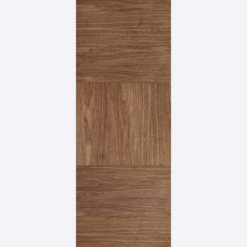 Pre-finished Walnut Tres Solid Internal Fire Door
