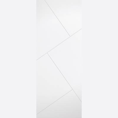 Primed Dover Embossed White Internal Door Wooden Timber...