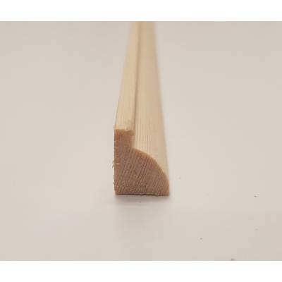 Glass Bead pine decorative trim moulding 12x15mm 2.4m wooden...