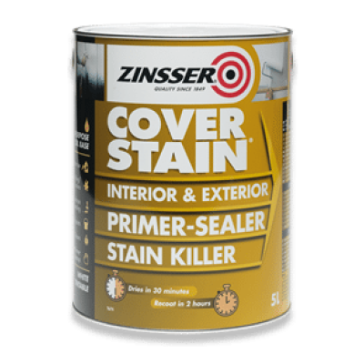 Stain Killer Cover Primer Sealer Interior Exterior All Purpo...