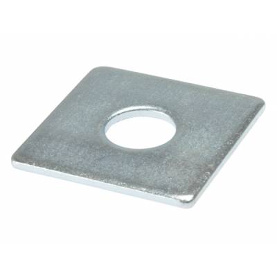 Square Plate Washers Heavy Duty Zinc Plated Thick Pack of 10...
