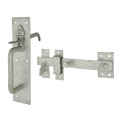 Metal Gate Latch Silver Suffolk Sets Standard Thumb Piece Ga...