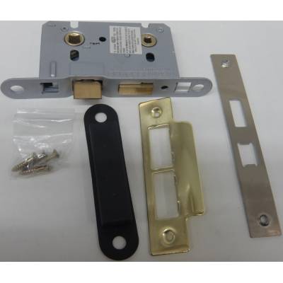 Polished Brass Bathroom Lock Door Internal Privacy Bedroom  ...