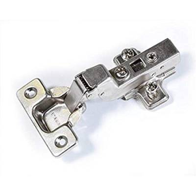 Nickel Plated Hinges Soft Close Silver Sprung Door Kitchen C...