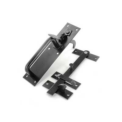 Metal Gate Latch Black Suffolk Sets Standard Thumb Piece Gar...