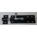 Enclosed Tower Bolt Black 6"