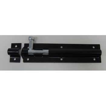 Enclosed Tower Bolt Black 6"