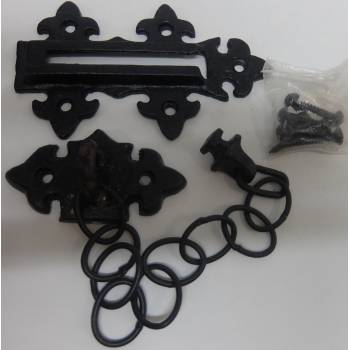 Antique Door Bolt Black