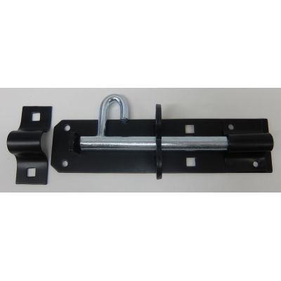 Black Padbolt Brenton Powder Coated Padlock Medium 4inch Gat...