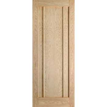 Pre-finished Oak Lincoln Fire Door