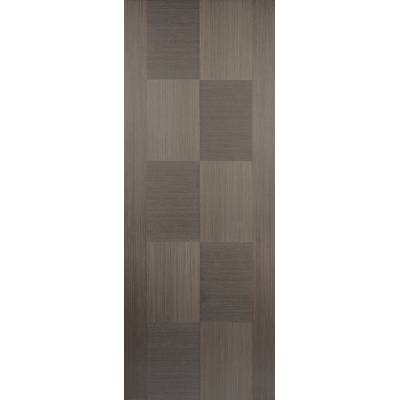 Pre-finished Apollo Chocolate Grey Internal Door Wooden Timb...