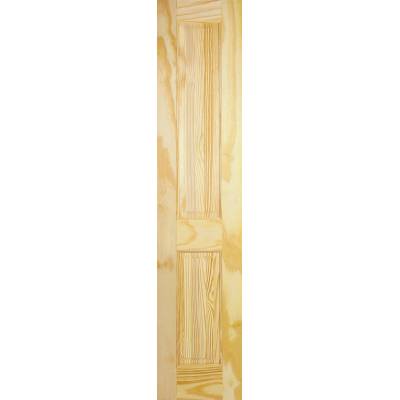 2 Panel Clear Pine Internal Half Door Wooden Timber - Door S...
