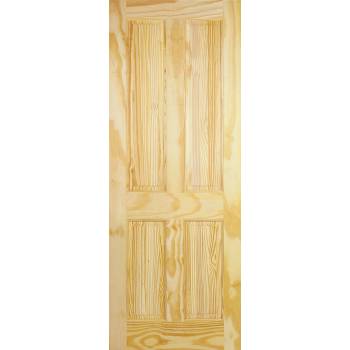 4 Panel Clear Pine