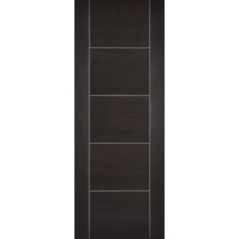 Pre-finished Vancouver Grey Laminate Fire Door