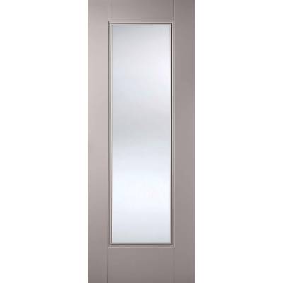 Grey Primed Eindhoven Glazed Internal Door ...