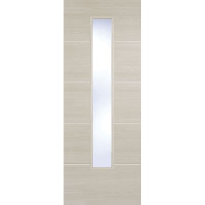 Pre-finished Santandor Ivory Glazed Internal Door Laminate...