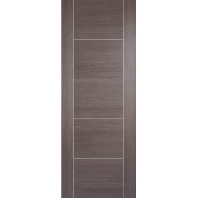 Pre-finished Vancouver Medium Grey Internal Door Laminate...