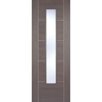 Pre-finished Vancouver Medium Grey Glazed Laminate