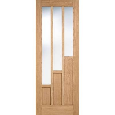 Oak Coventry Internal Glazed Door Wooden Timber...