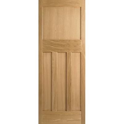 Oak DX 30's Style Internal Door Wooden Timber...