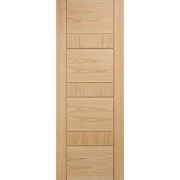 Pre-finished Oak Edmonton Fire Door