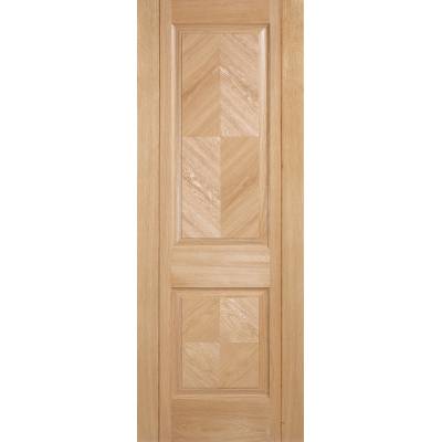 Pre-finished Oak Madrid Internal Door Wooden Timber...