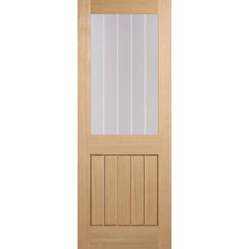 Oak Mexicano Half Light Glazed