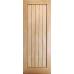 Oak Mexicano Slimline Fire Door