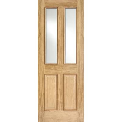 Oak Richmond RM2S Glazed Internal Door Wooden Timber...