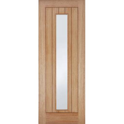 Pre-finished Oak Somerset Glazed Internal Door Wooden Timber...