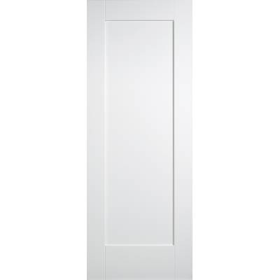 White Primed Shaker Internal Door Wooden Timber...
