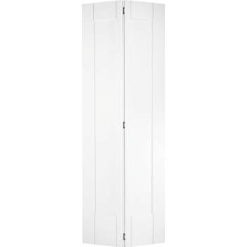 White Shaker Bi-Fold