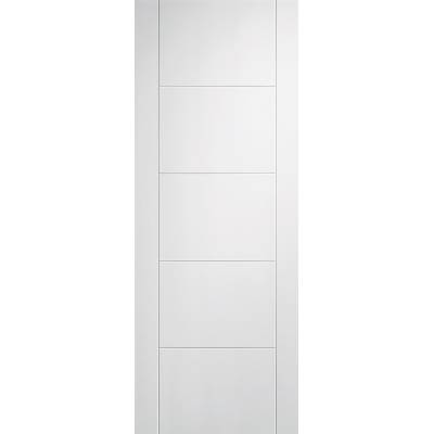 White Primed Vancouver Internal Door Wooden Timber...