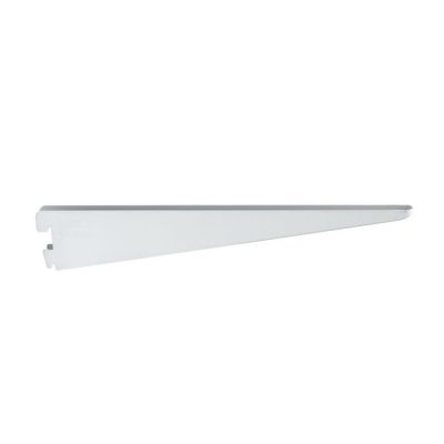 Twin Slot Brackets White Shelving Shelf Unit Bookend Twinslo...