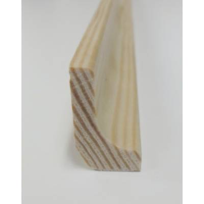 Scotia pine decorative trim moulding 27x15mm 2.4m beading wo...